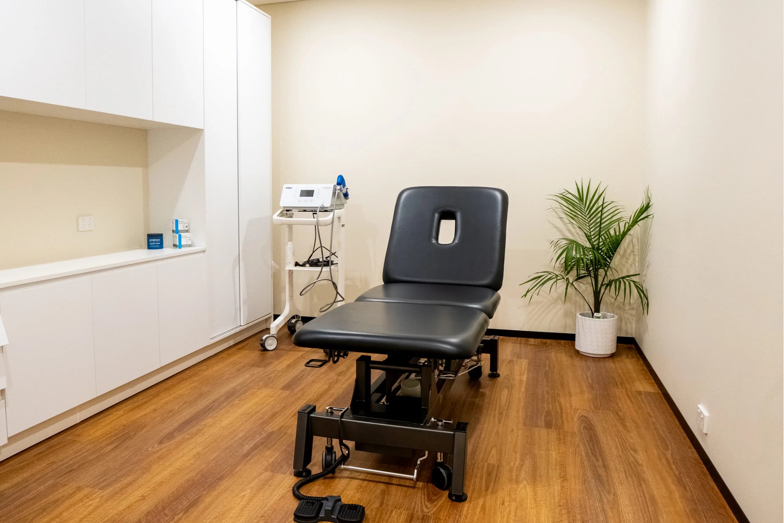 Examine chair at Simba Health