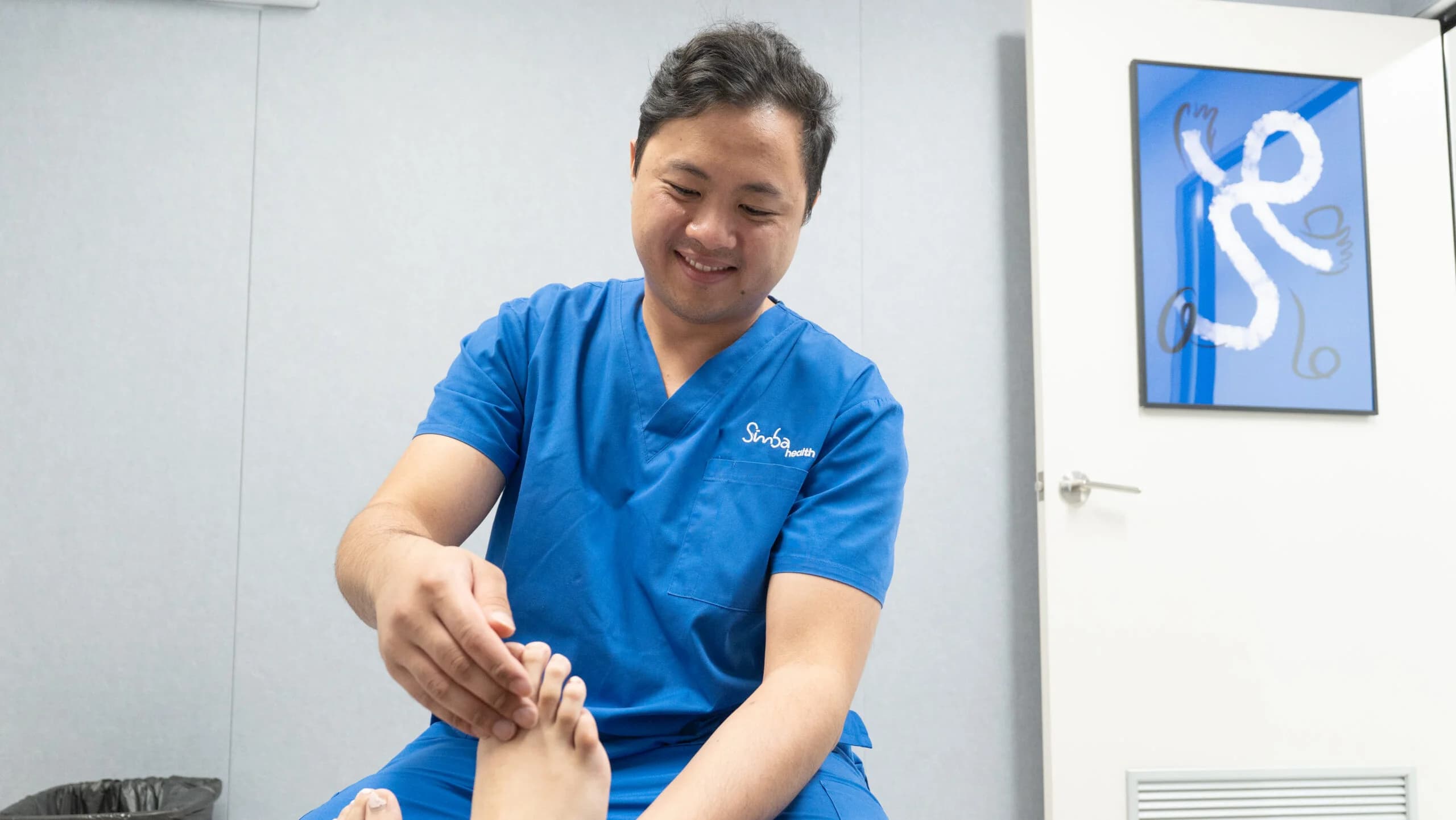 Simba Health podiatry foot and nail treatment